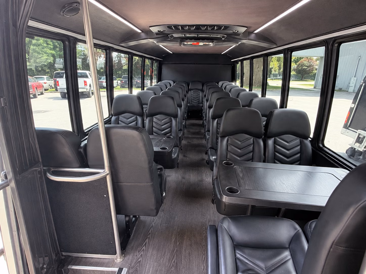 marysville 18 passenger minibus interior