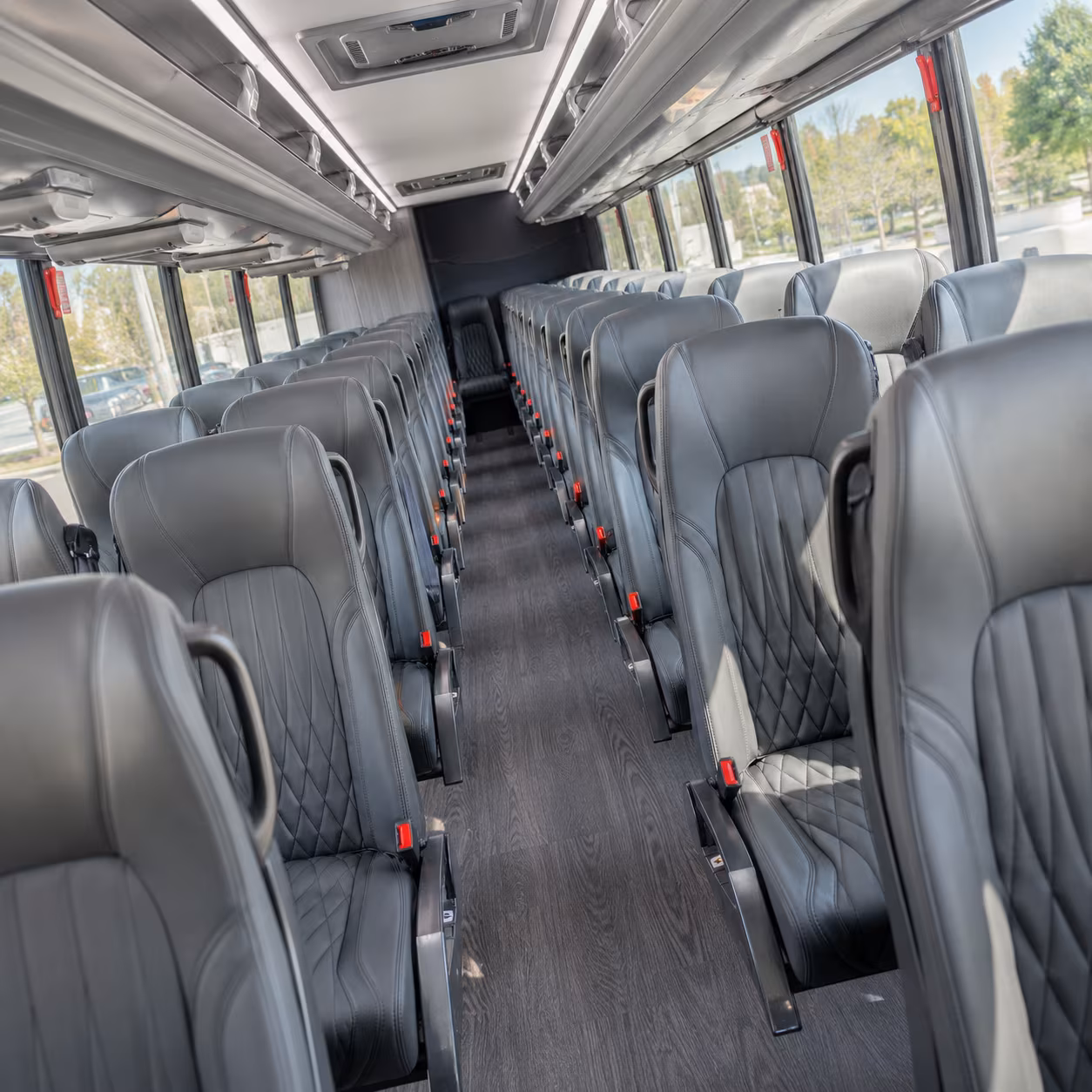 marysville 30 passenger minibus interior