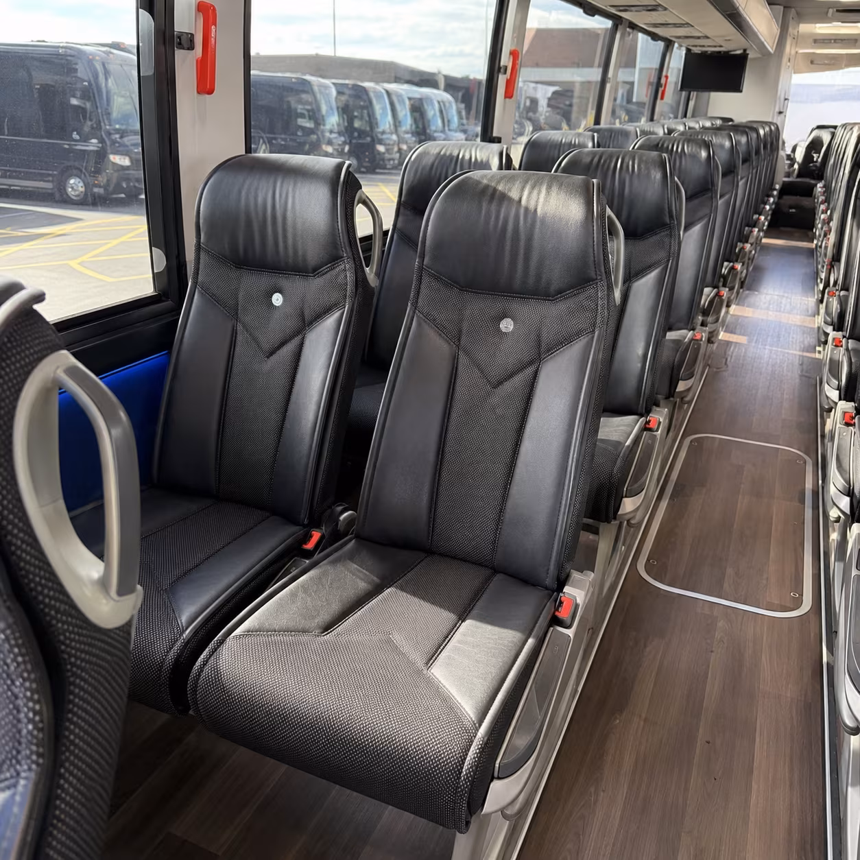 marysville 40 passenger charter bus interior