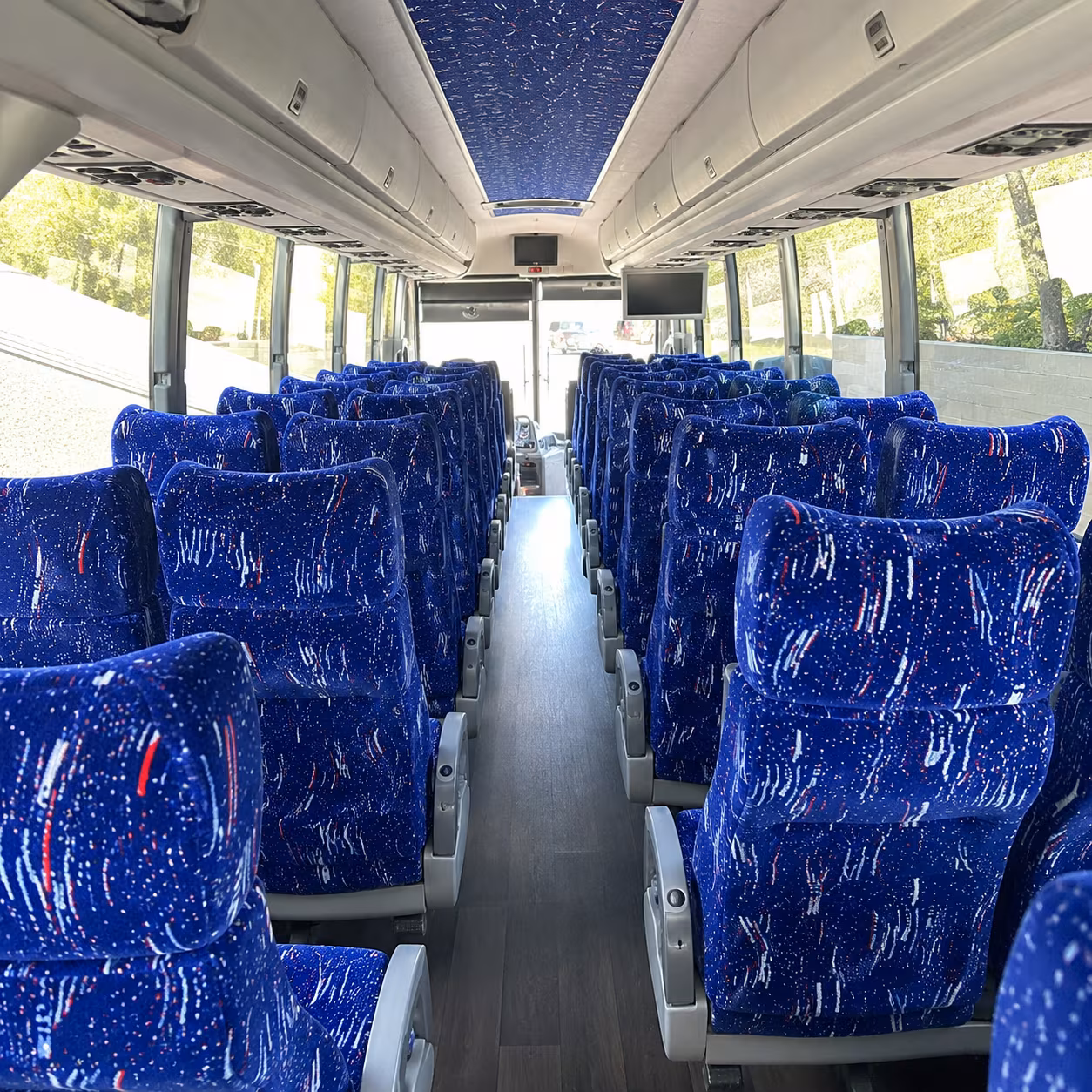 marysville 50 passenger charter bus interior