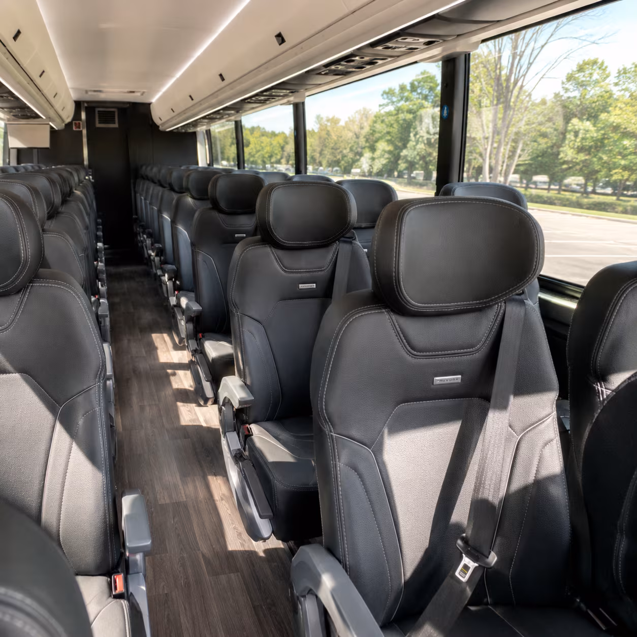 marysville charter bus inside
