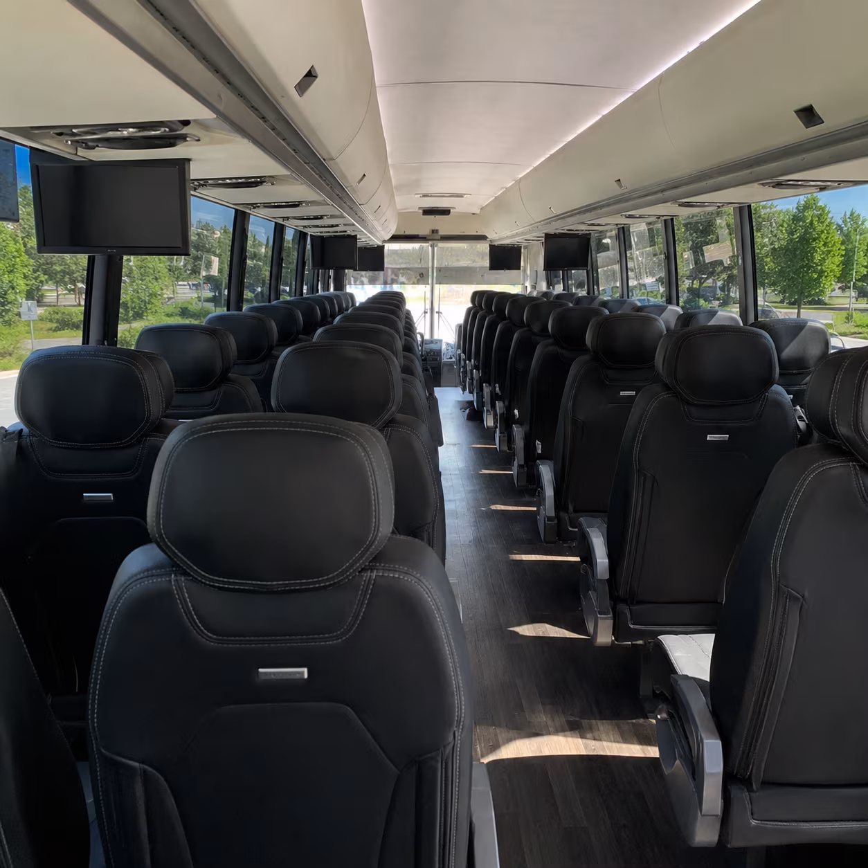 marysville charter bus interior