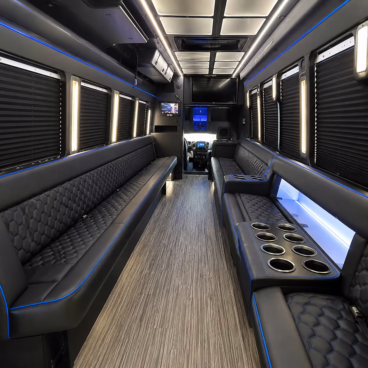 marysville party bus interior