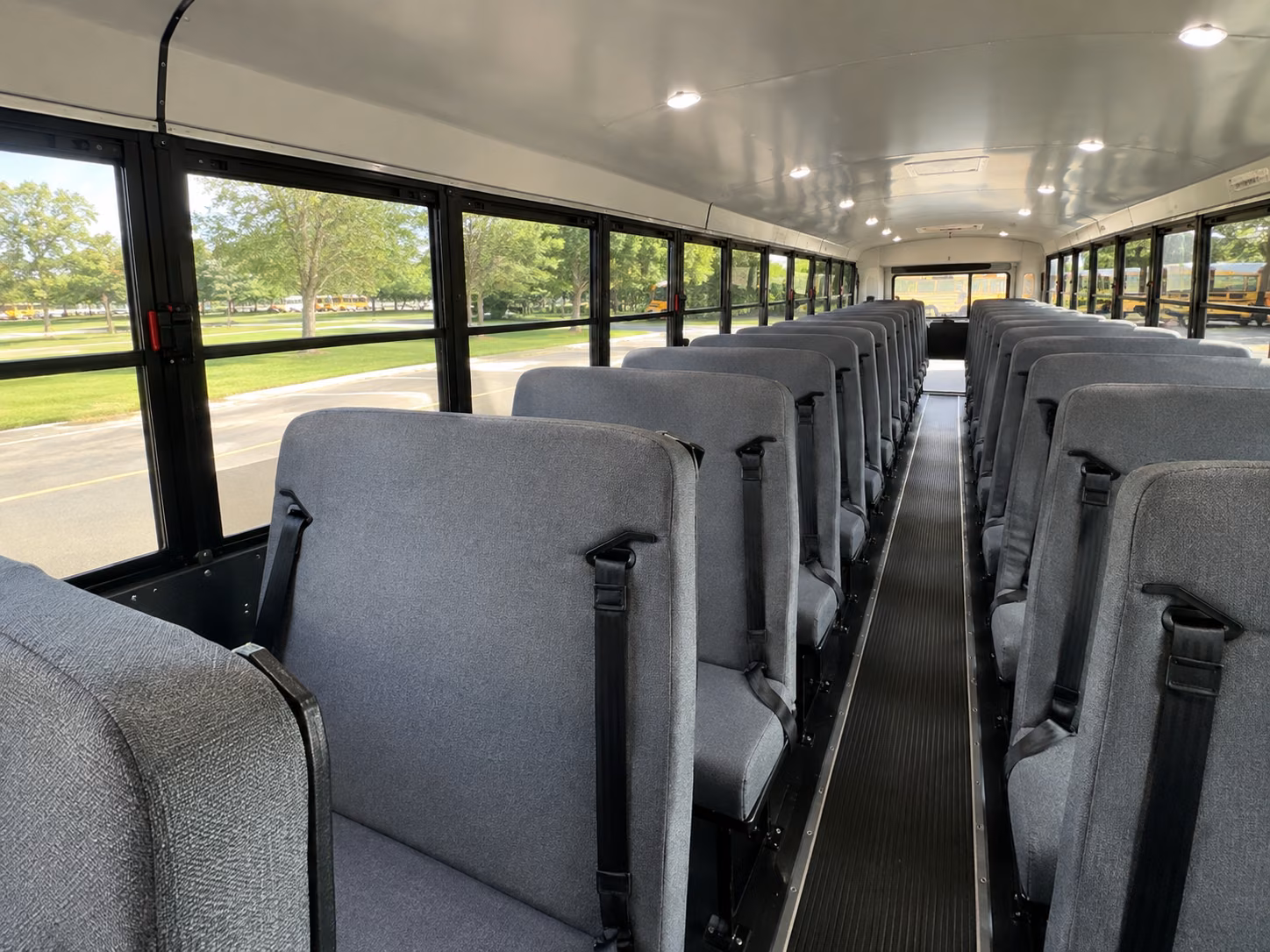 marysville school bus inside