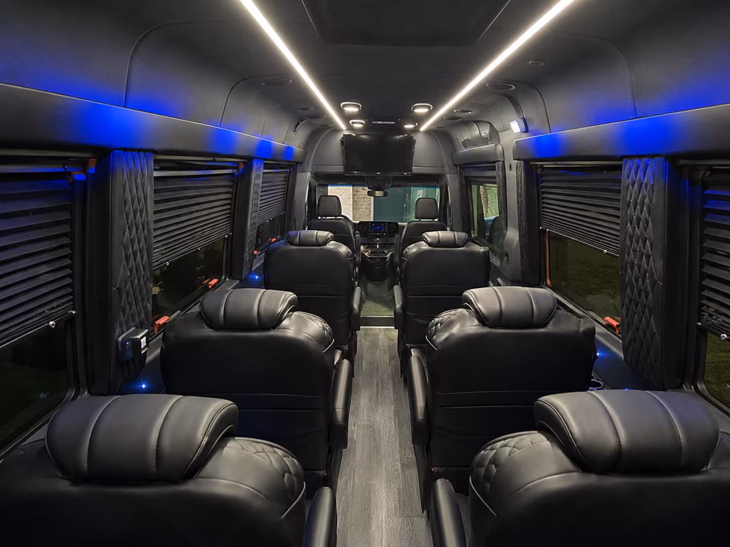 marysville sprinter van with driver inside