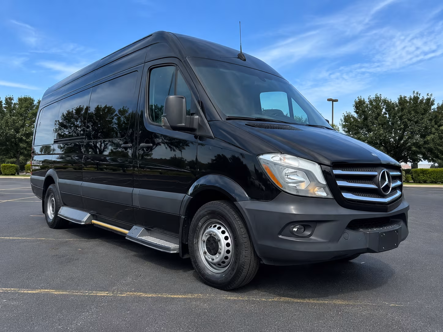 marysville sprinter van with driver